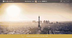 Desktop Screenshot of cityguidetour.com
