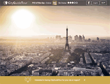 Tablet Screenshot of cityguidetour.com